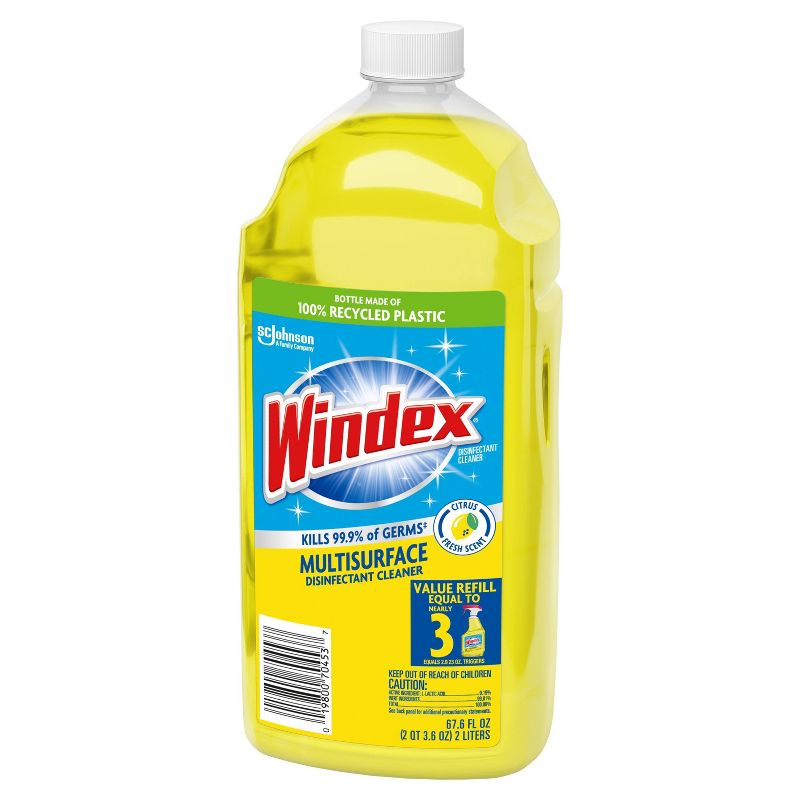 Windex Refill Citrus Disinfectant - 67.6 fl oz