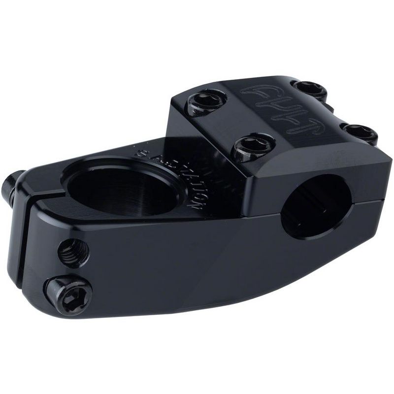 Cult Salvation V4 Topload BMX Stem Black, 1-1/8" Steerer, 22.2mm Clamp, 51mm Reach