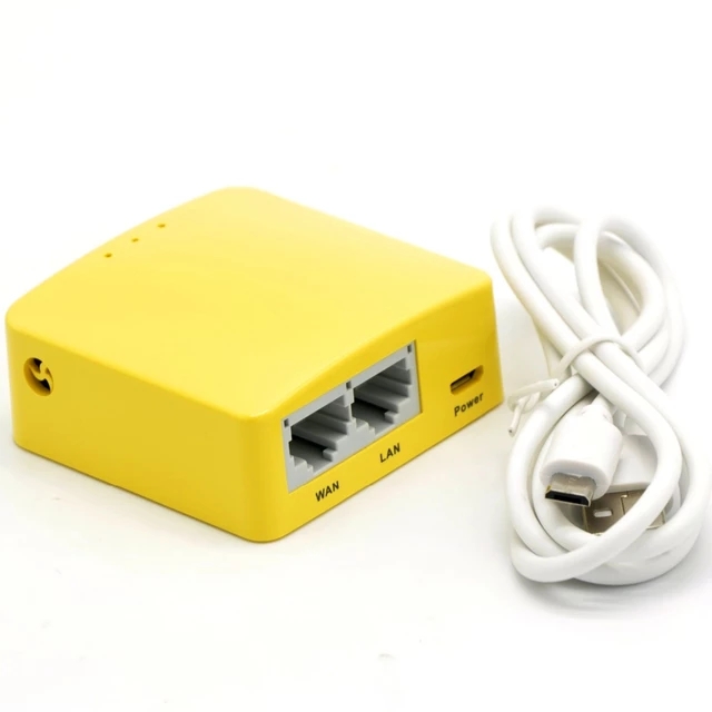 GL.iNet GL-MT300N-V2 MT7628NN 300Mbps Wireless Mini WiFi Router WiFi Repeater OPENWRT Firmware Travel Router 16MB Rom/128MB RAM