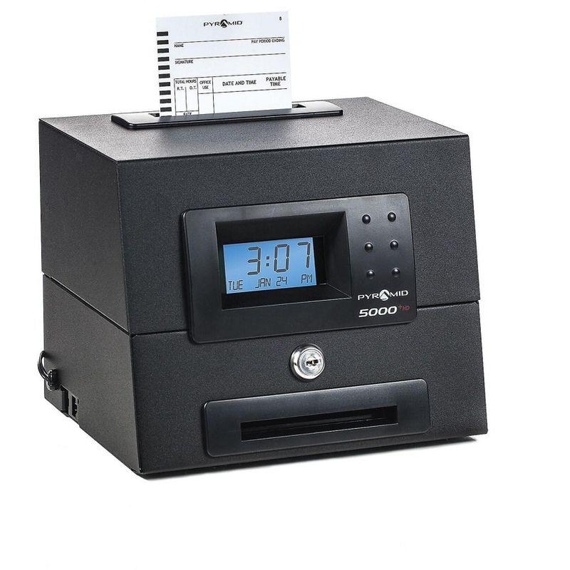 Square Industrial Table Clock - Stonebriar Collection