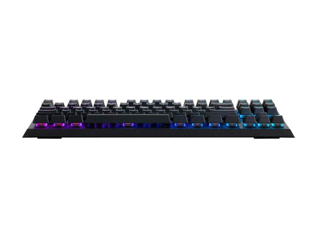 Glorious Modular Mechanical Gaming Keyboard (GMMK)- Barebone Edition (DIY Assembly Required) (Full Size, Black) + Glorious Black Aura Keycaps (Bundle)