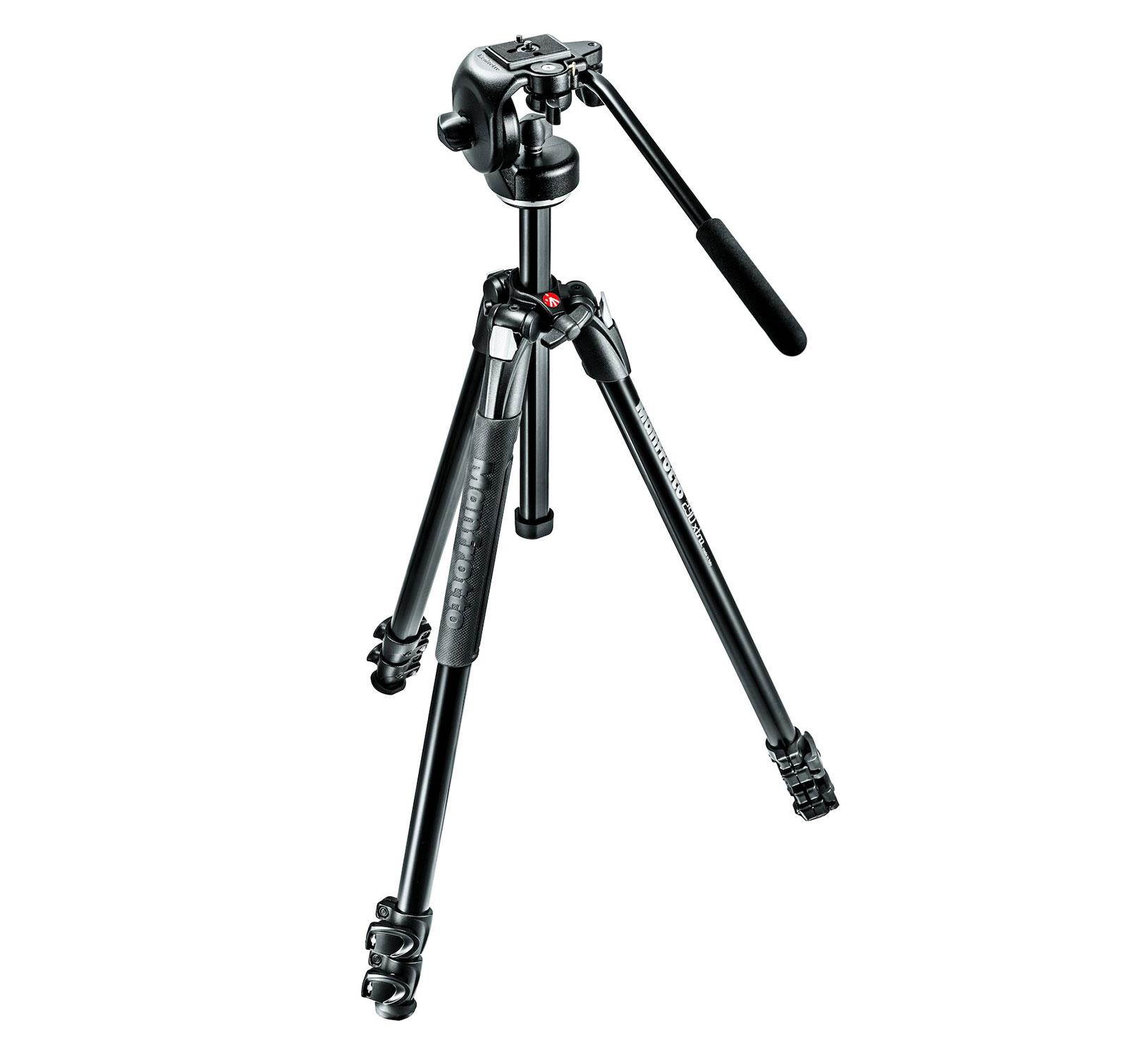 Manfrotto MK290XTA3-2WUS 290 Xtra Aluminum Tripod w/128RC Micro Fluid Head