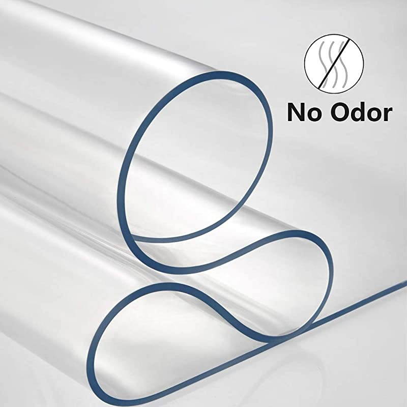 Office Chair Mat for Hard Floor 36 x 48 BPA Free Transparent Hardwood Floor Protector Easy Glide for Chairs Flat Without Curling Sturdy Durable Good for Computer Desk Office Home