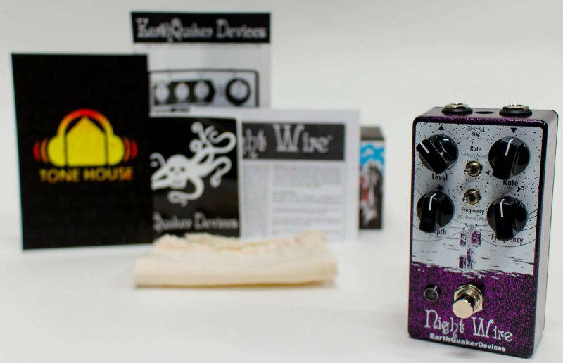 EarthQuaker Devices Night Wire V2 Harmonic Tremolo Guitar Effect Pedal - New