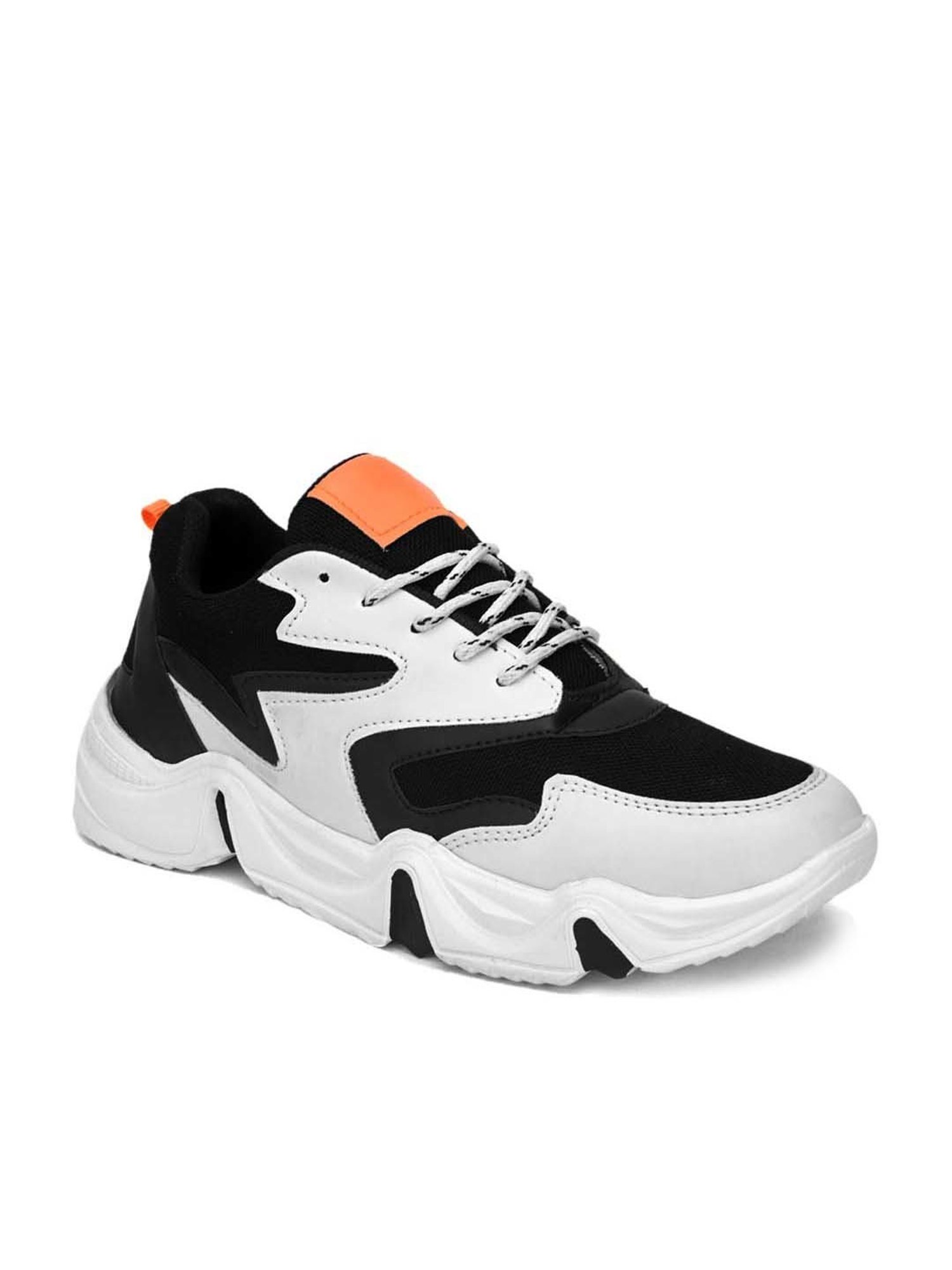 Giorgio Men's White & Black Casual Sneakers