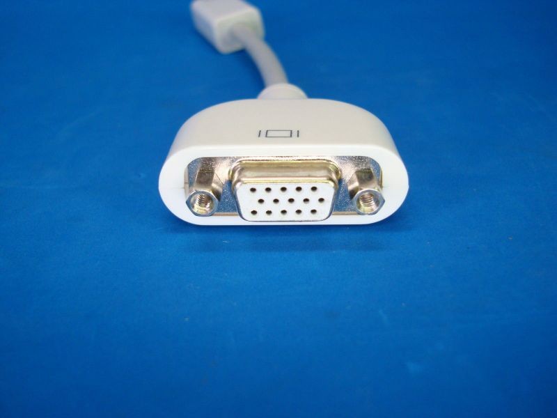 Mini DVI to VGA Video Adapter Connector Cable for MacBook PowerBook M9320G/A