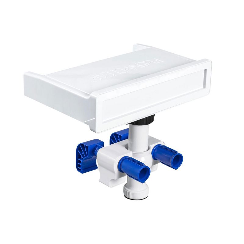 Bestway 58619E Flowclear Soothing 7 Mode Multi Colored LED Relaxing Waterfall Cascade Above Ground Swimming Pool Attachment, White