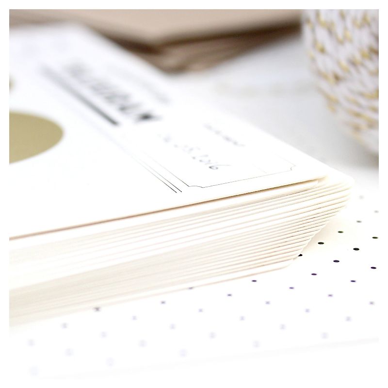 6ct Classic Telegrams Scratch-off Greeting Cards