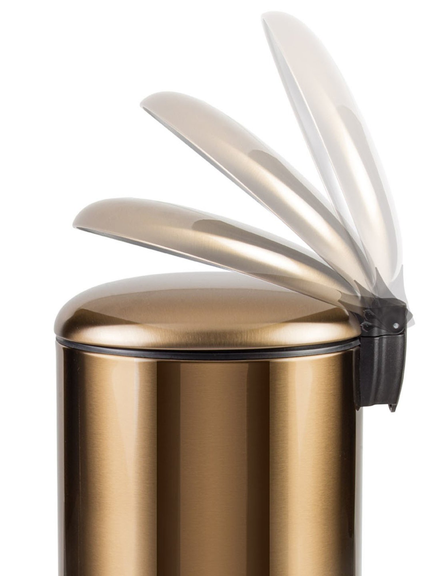 Freelance Bronze Steel Set of 1 Dustbins