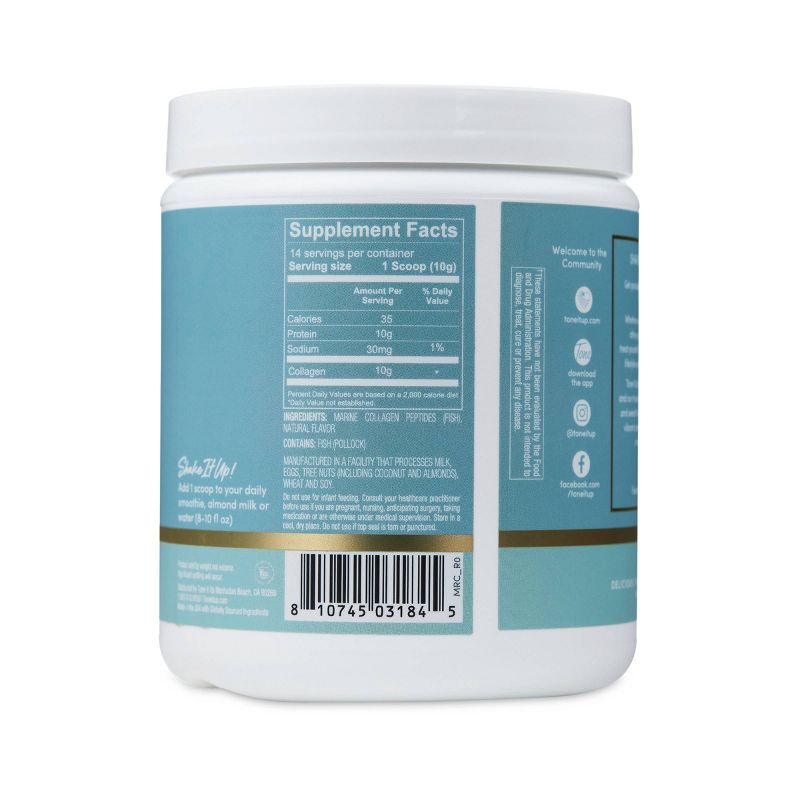 Tone It Up Marine Collagen Powder - 4.94oz