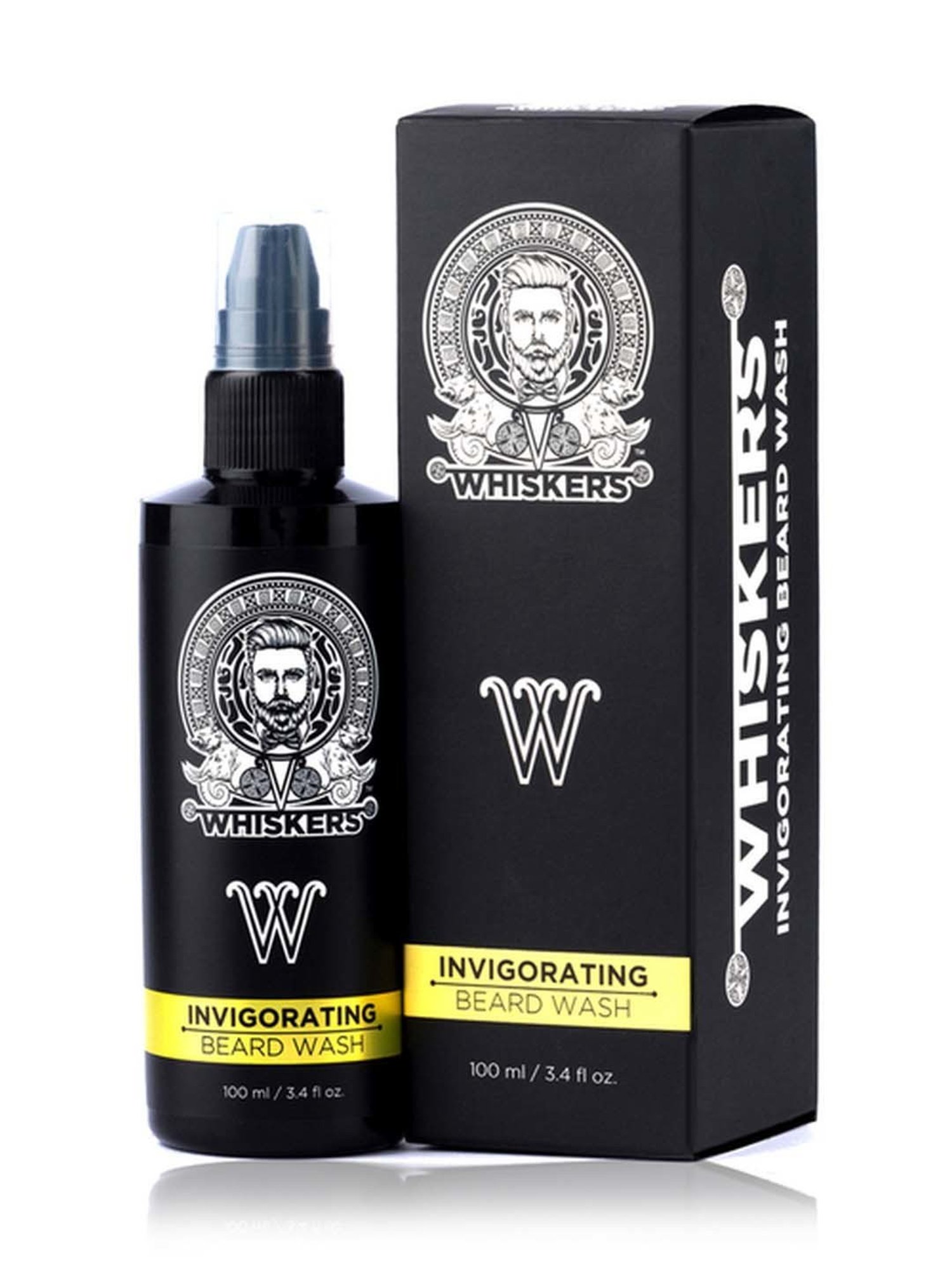 Whiskers Invigorating Beard Wash - 100 ml