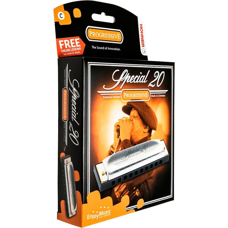 Hohner Progressive Series 560 Special 20 Harmonica (2-Pack) F#