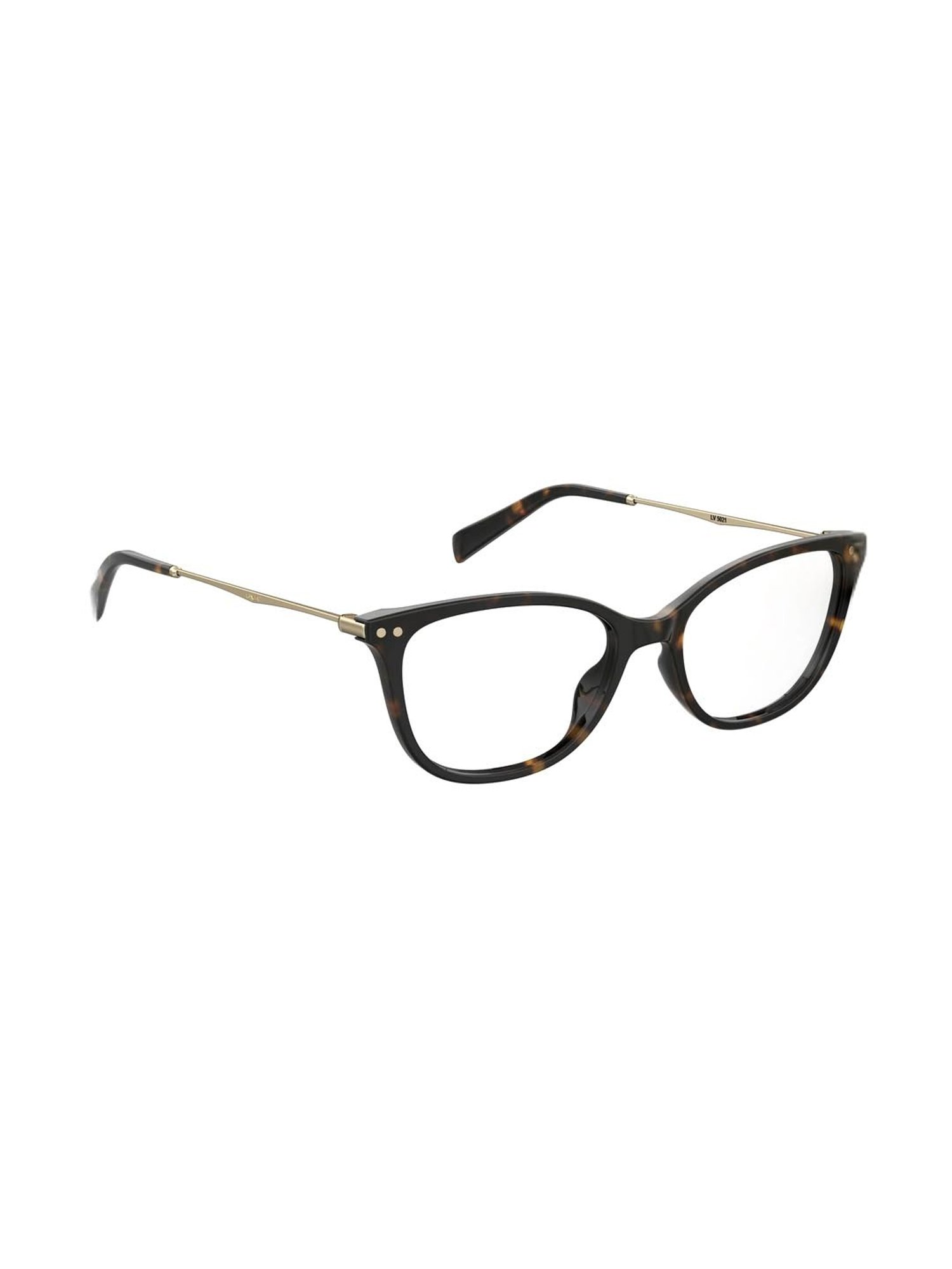Levi's Brown Rectangular Eye Frames for Women