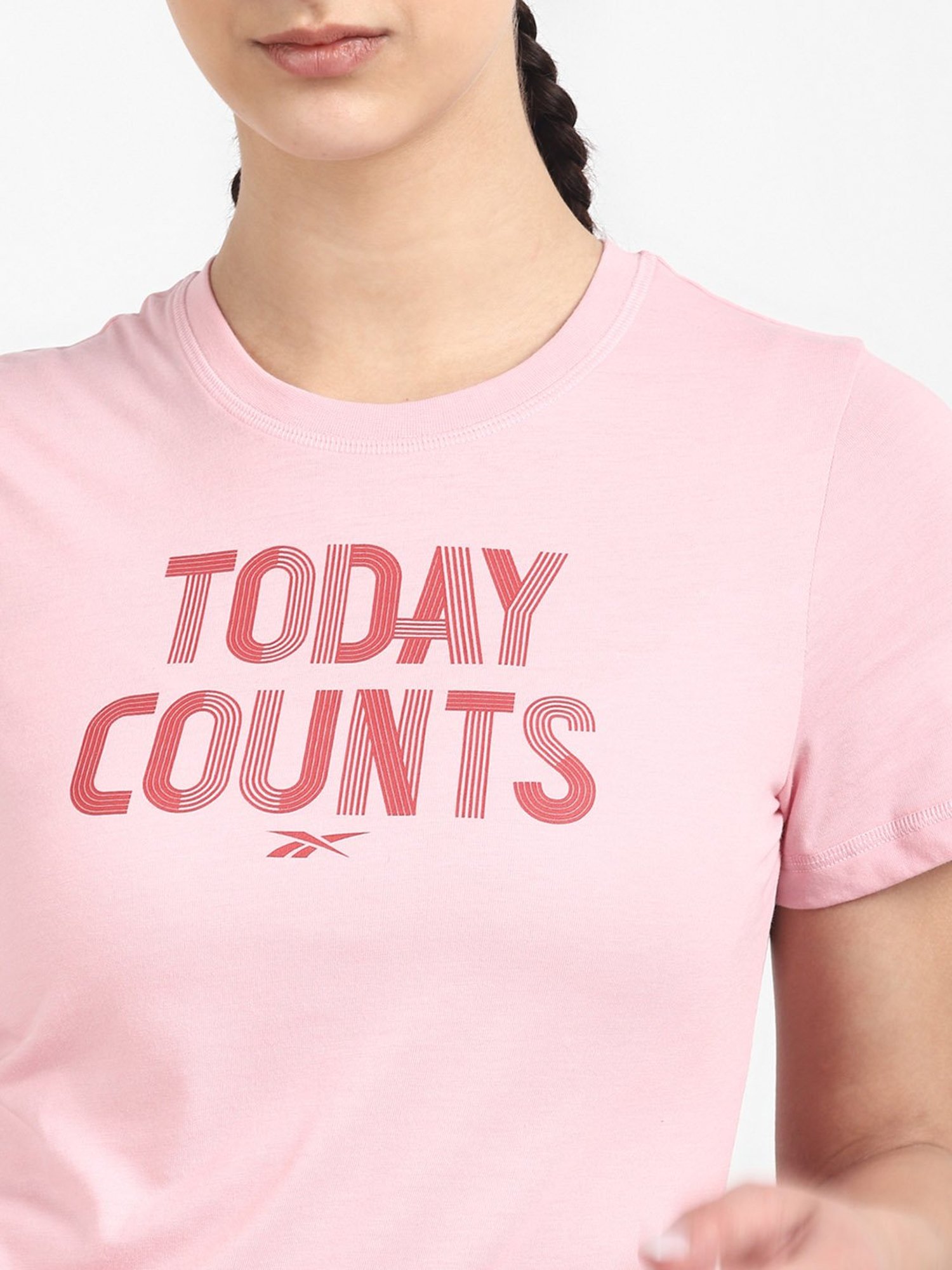 Reebok Clapnk Workout W Graphic Print Tee