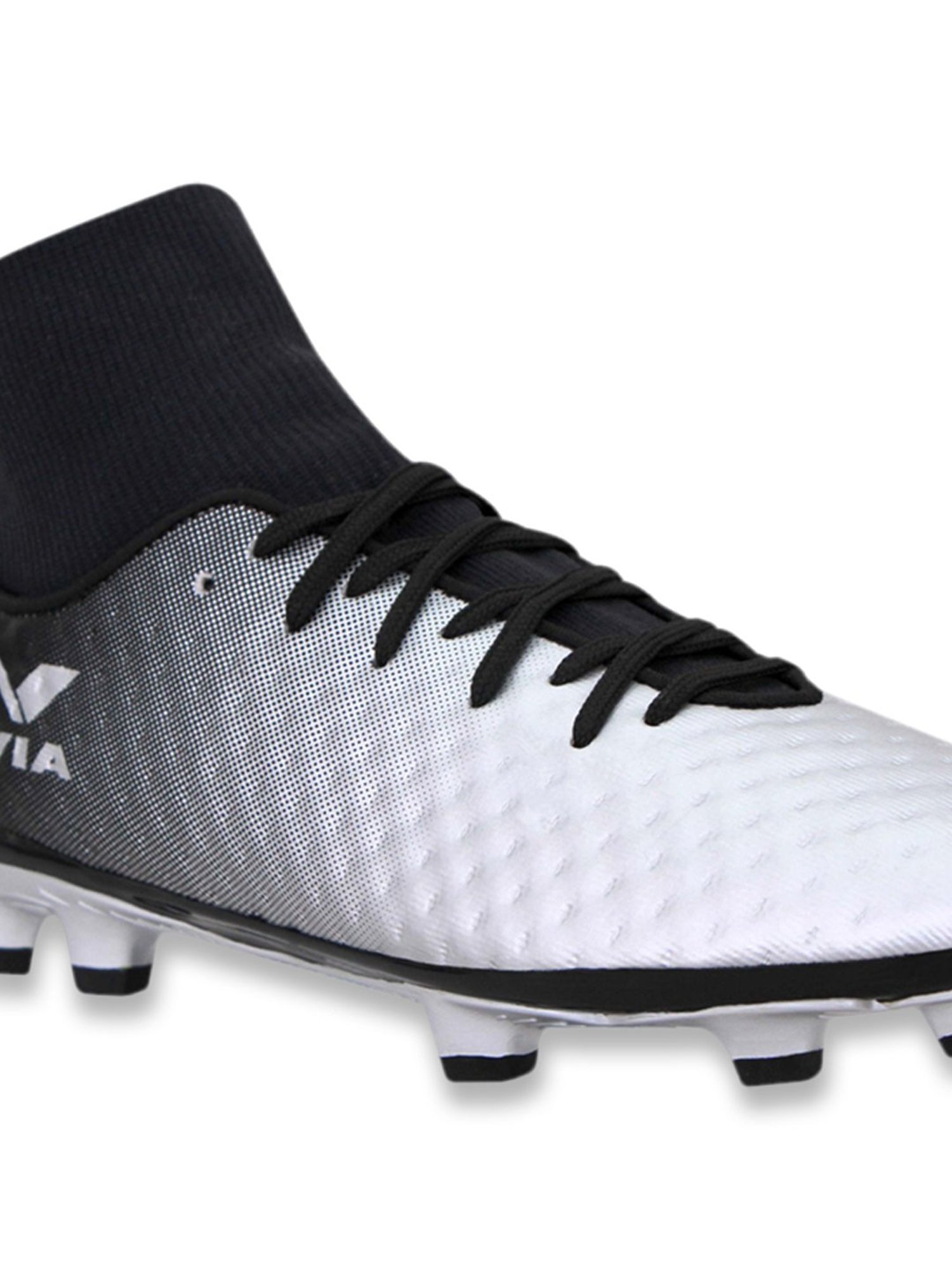 Nivia Oslar Blade 2.0 Silver Football Shoes
