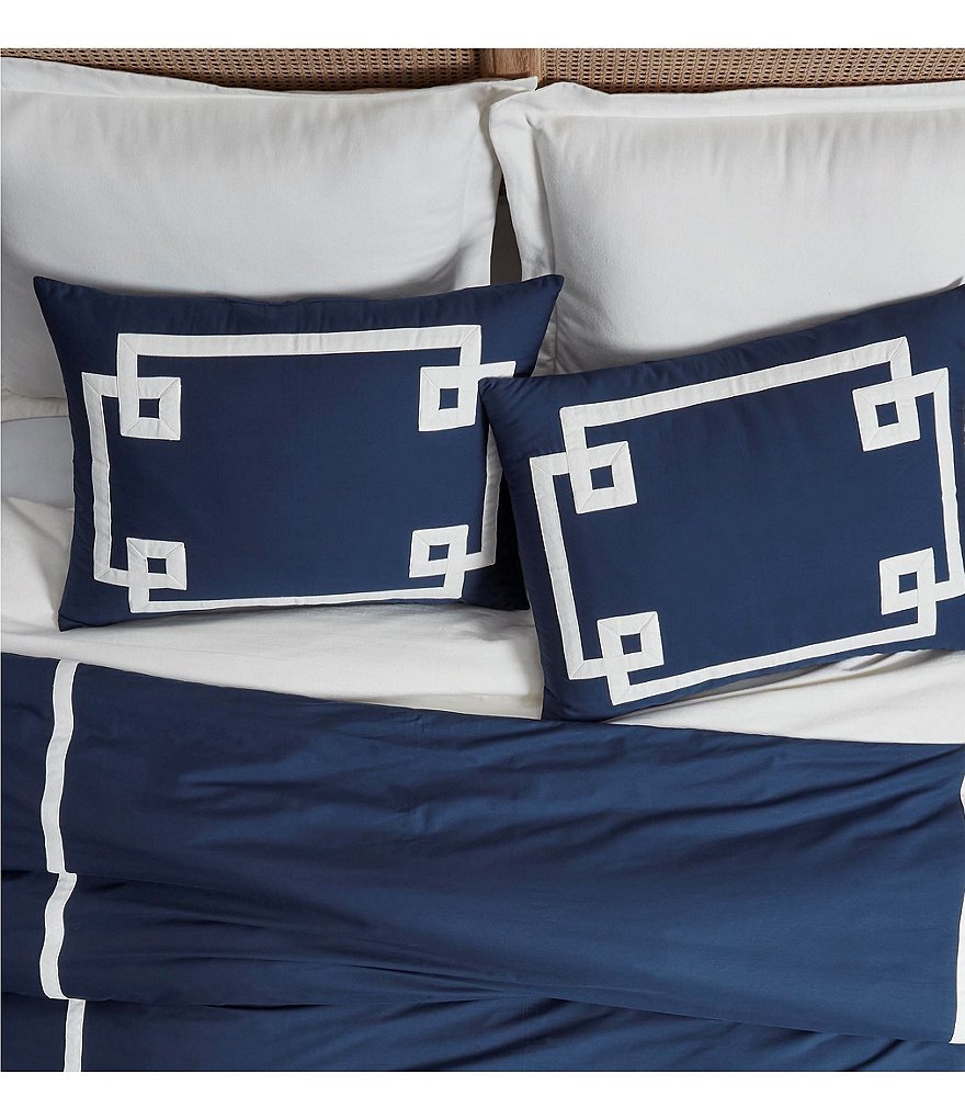 Villa by Noble Excellence Greek Key Sham