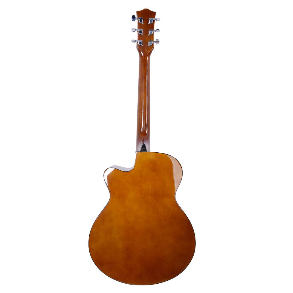 Glarry GT306 39" Practice School Students Spruce Front Cutaway Folk Guitar