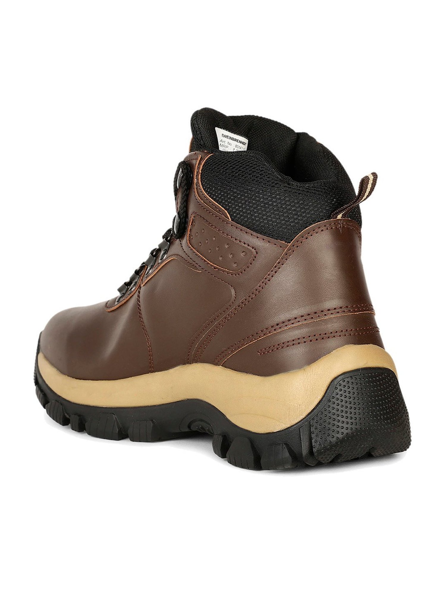 Weinbrenner by Bata Men's Brown Derby Boots