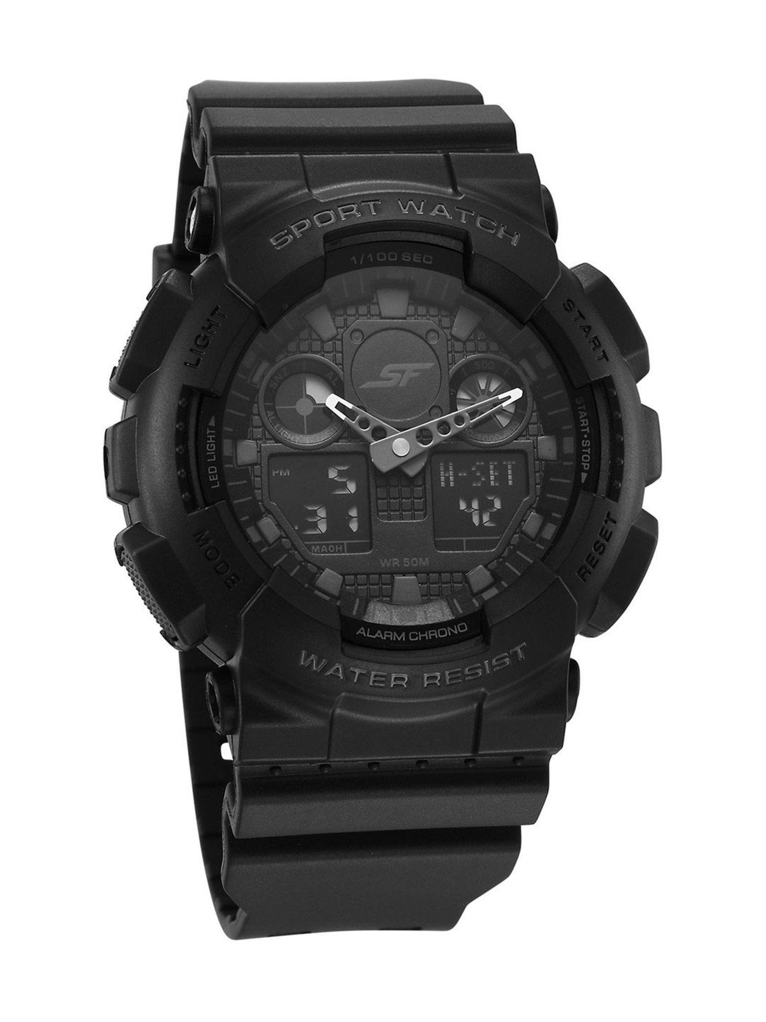 Sonata Fiber 87058PP04 SF Vigour Analog-Digital Unisex Watch