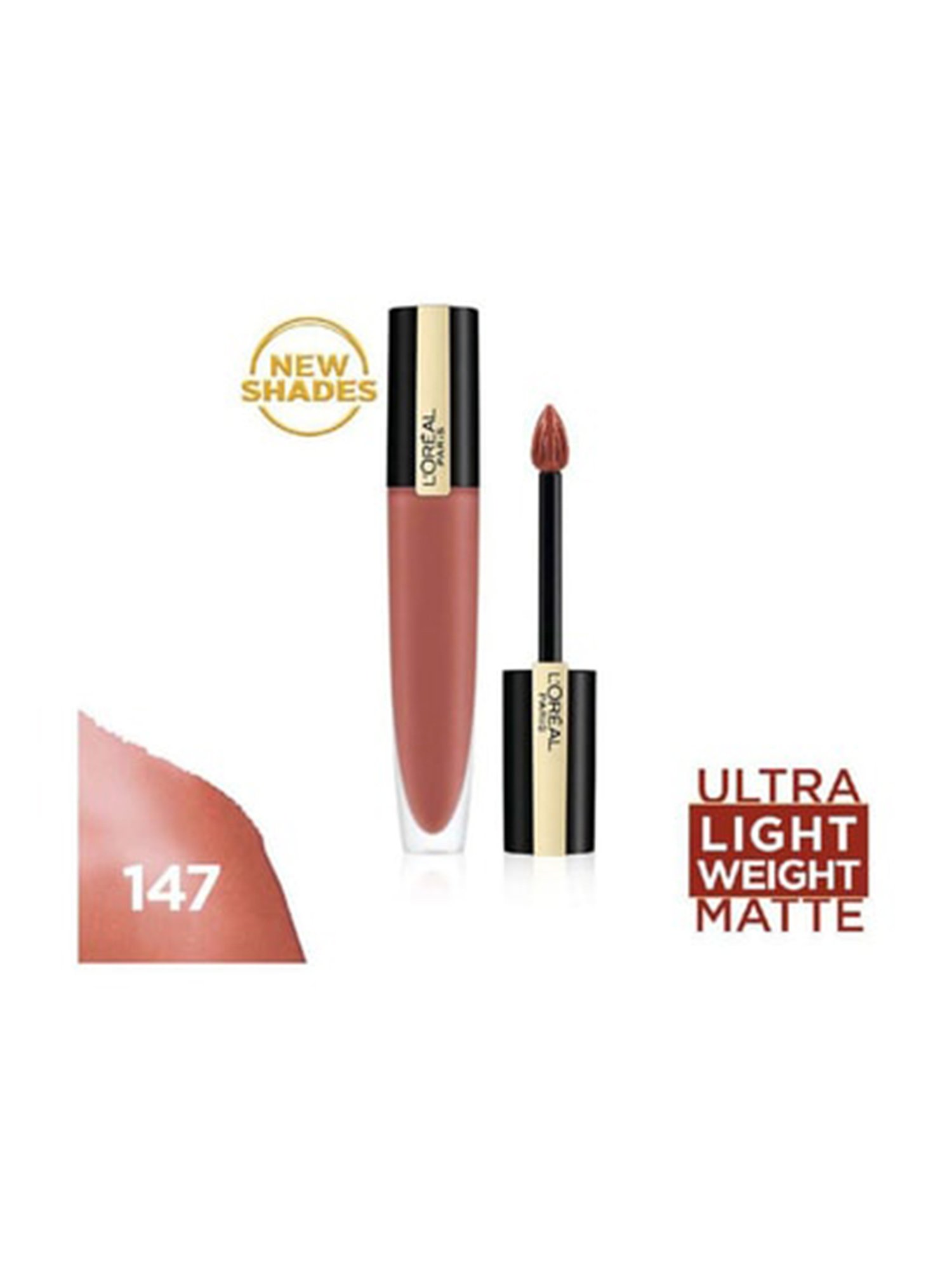 L'Oreal Paris Rouge Signature Matte Liquid Lipstick - 147 I Believe,7ml