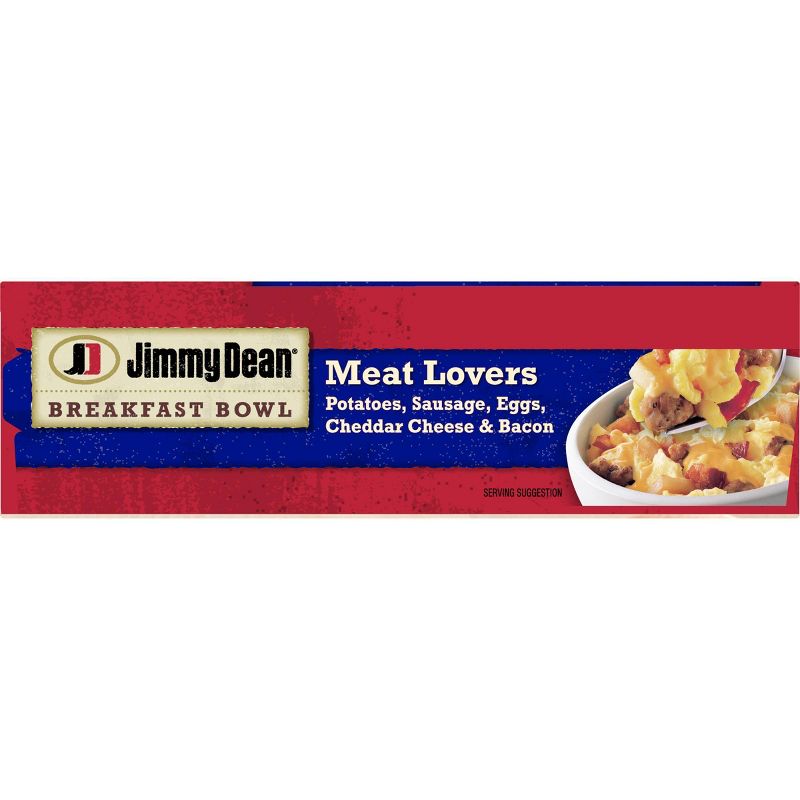 Jimmy Dean Frozen Meat Lovers Breakfast Bowl - 7oz