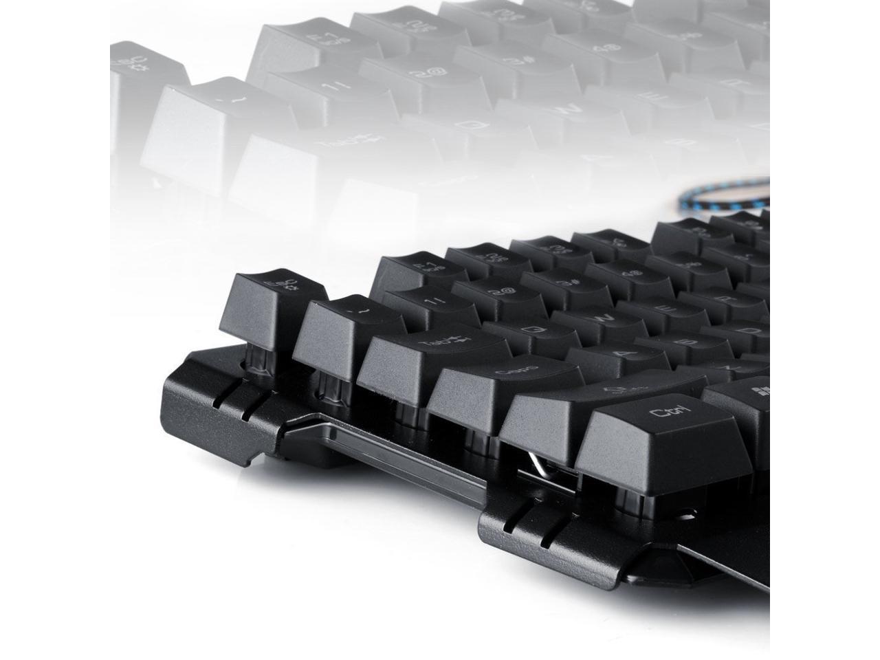 Wireless Keyboard and Mouse Combo, 2.4G Cute Round Mute Keyboard Mouse Set for Laptop, Computer, Mac (Mixed Color)