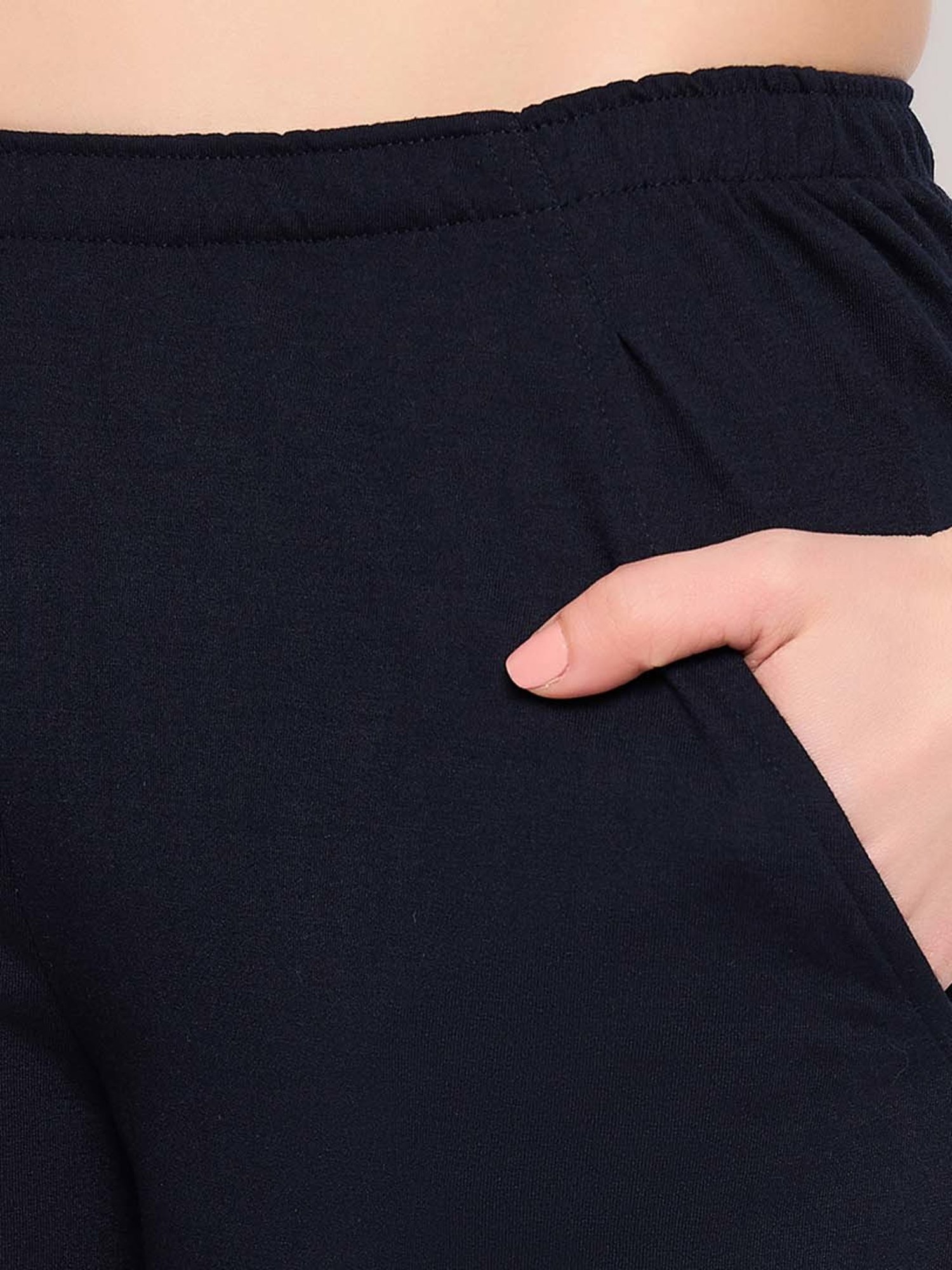 Clovia Blue Printed Top With Pyjamas