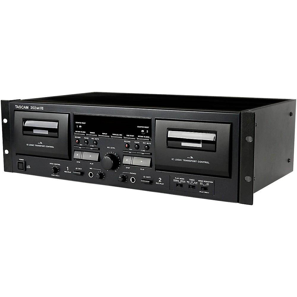 Tascam 202MKVII Rackmount USB Dual Cassette Deck