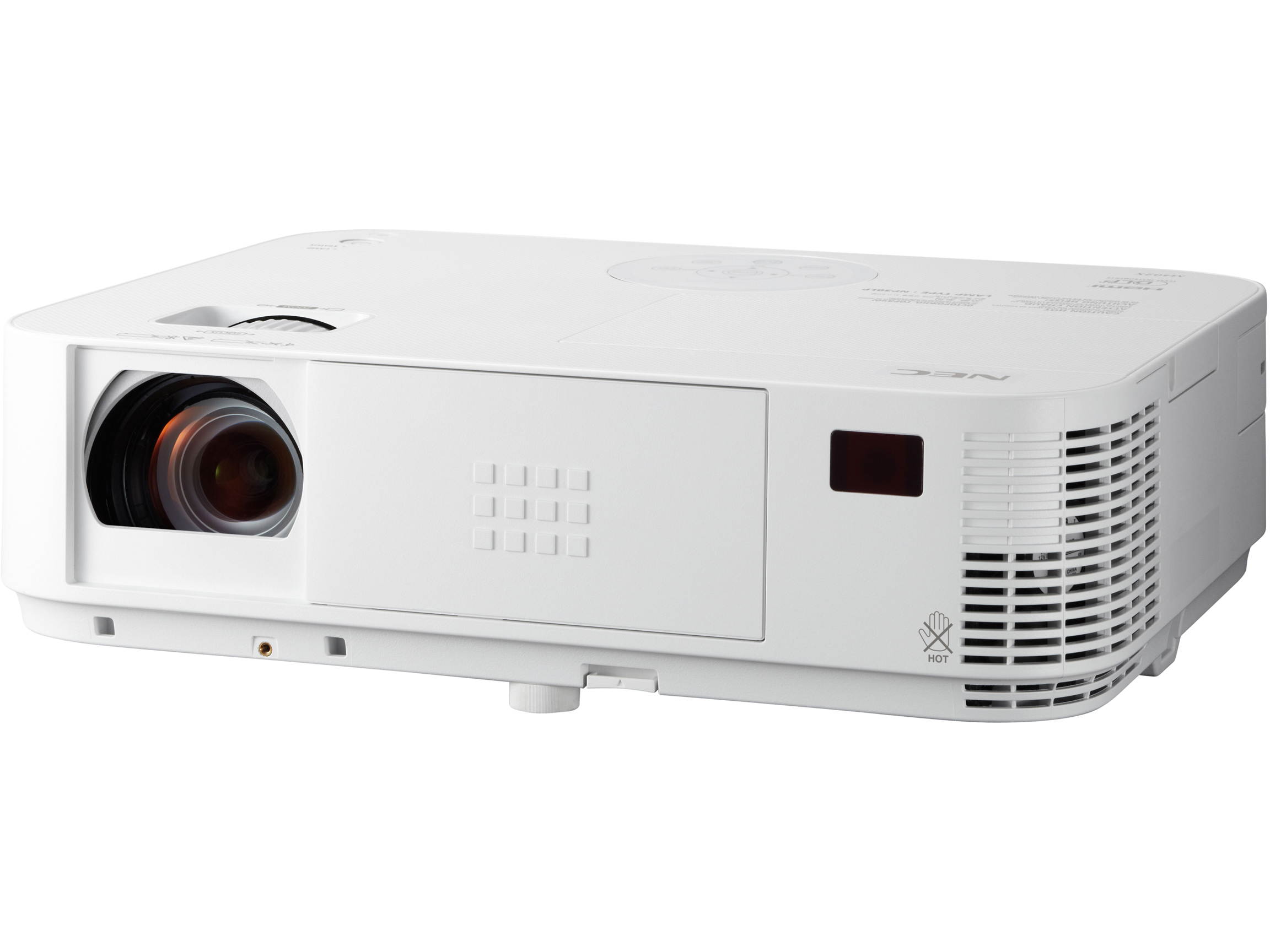 NEC - NP-M323W - NEC Display NP-M323W 3D Ready DLP Projector - 720p - HDTV - 16:10 - Front, Ceiling, Rear - AC - 225 W -