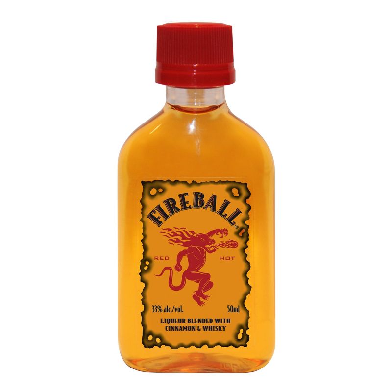 Fireball Cinnamon Whisky - 50ml Plastic Bottle