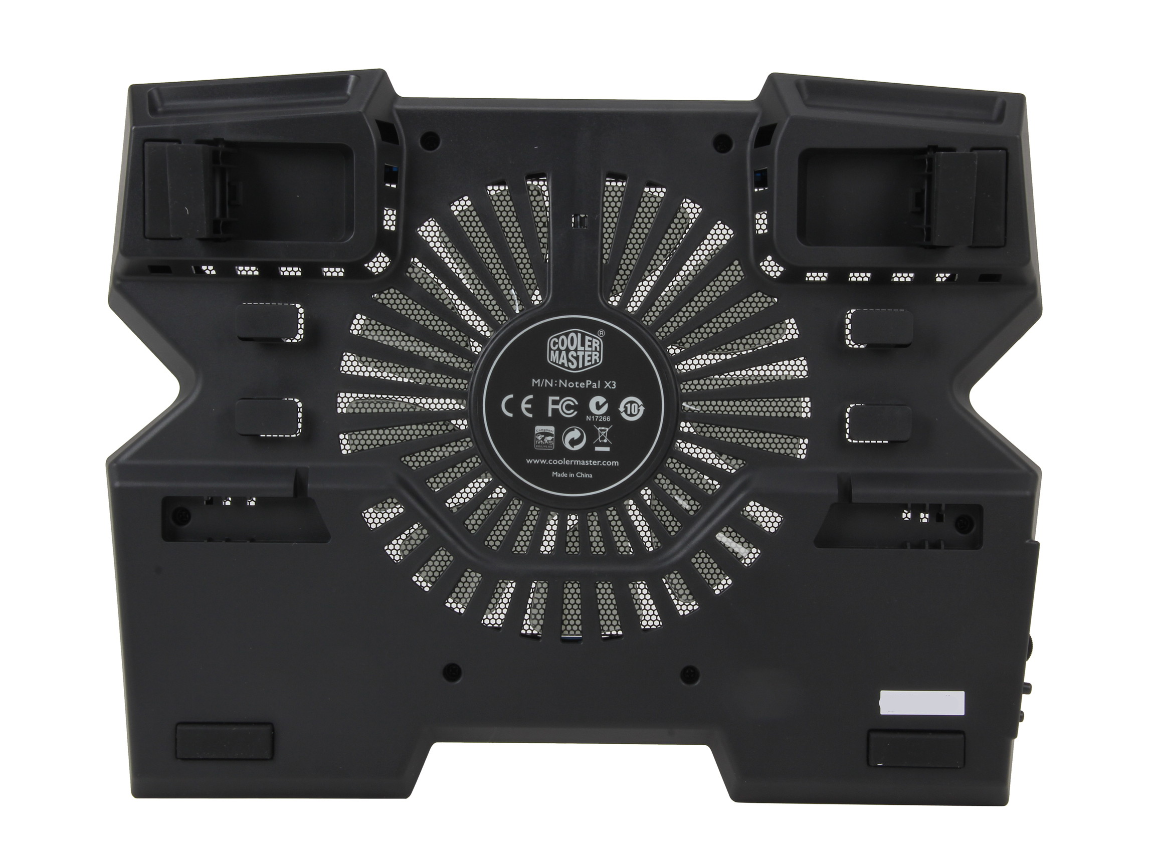 Laptop Cooling Pad, Laptop Cooler with 5 Quiet Red LED Fans for 12"-17" Inch Laptop, Dual USB 2.0 Ports, Portable Angle Adjustable Laptop Stand for Gaming Laptop-Green