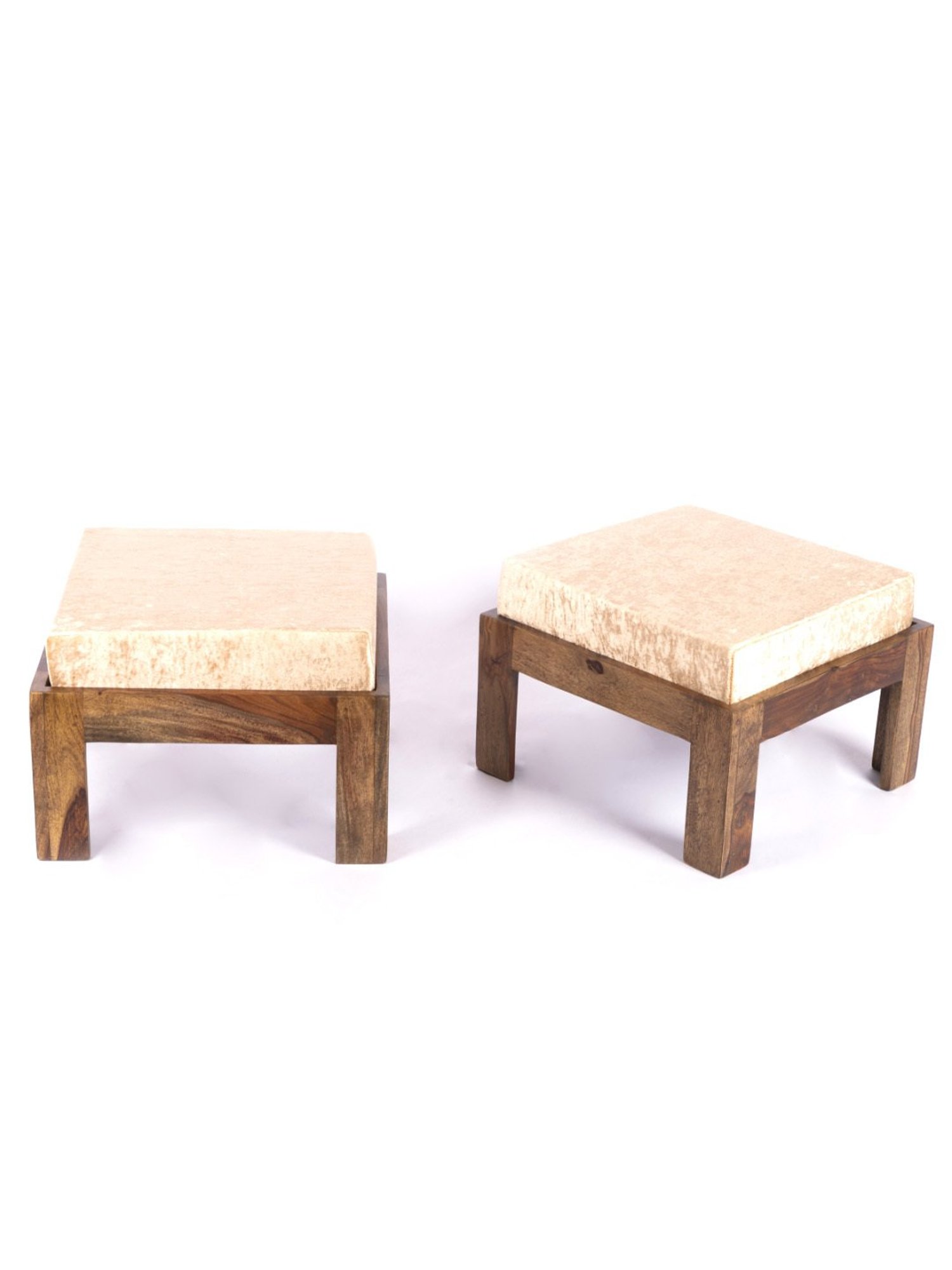 Ikiriya Irish Brown & Beige Wood Coffee Table