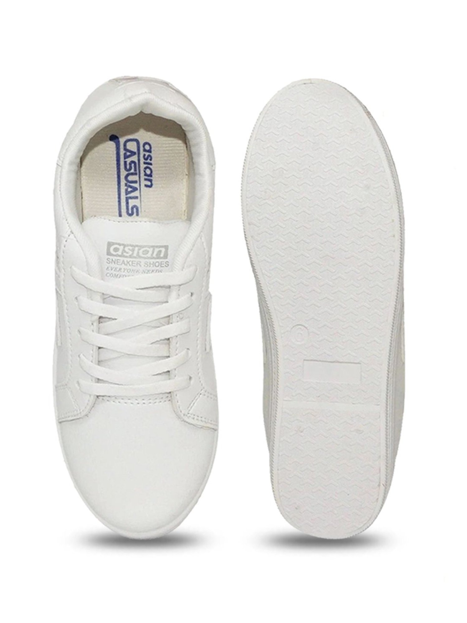 Asian Women's White Sneakers