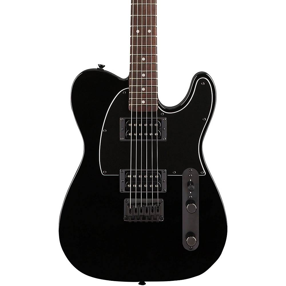 Squier Affinity Telecaster HH Electric Guitar with Matching Headstock Metallic Black