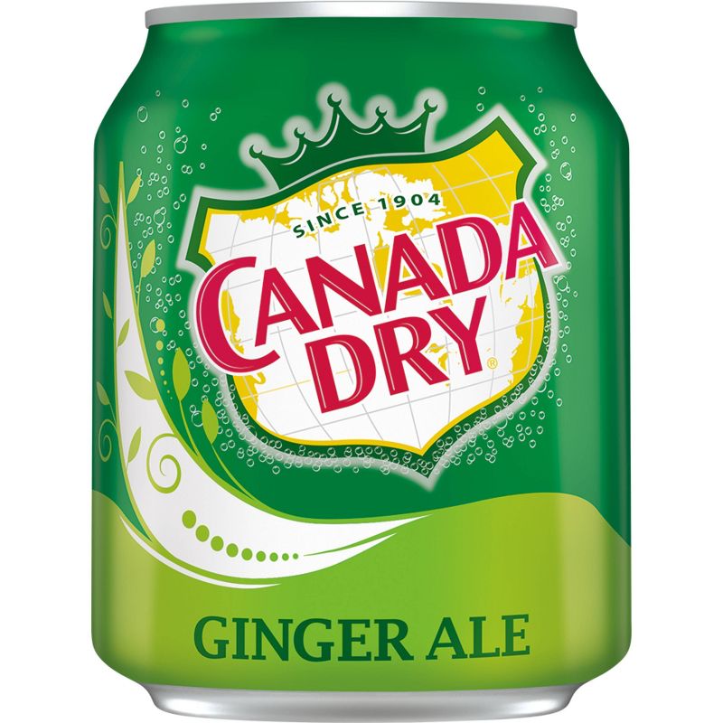 Canada Dry Ginger Ale Soda - 6pk/8 fl oz Cans