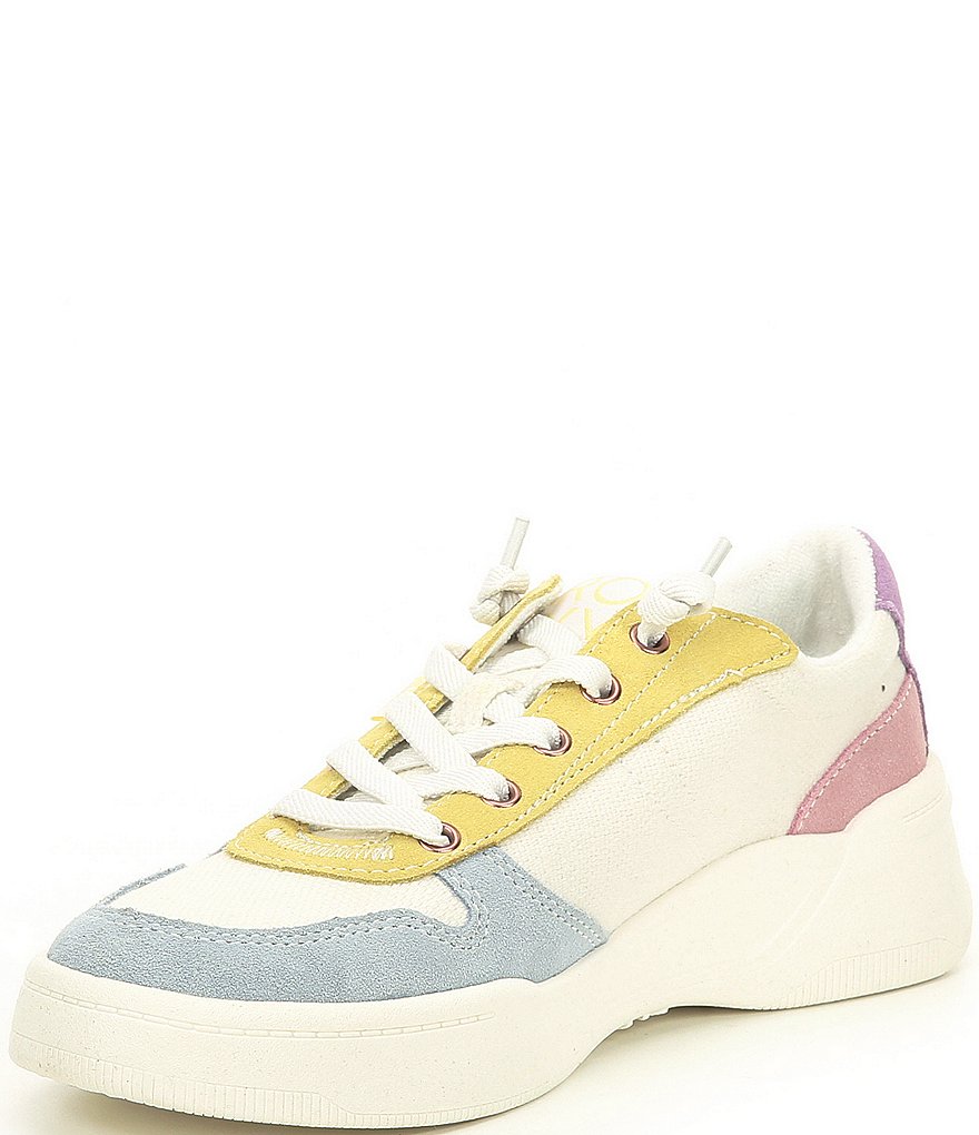 Roxy Women's Harper Colorblock Lace-Up Sneakers