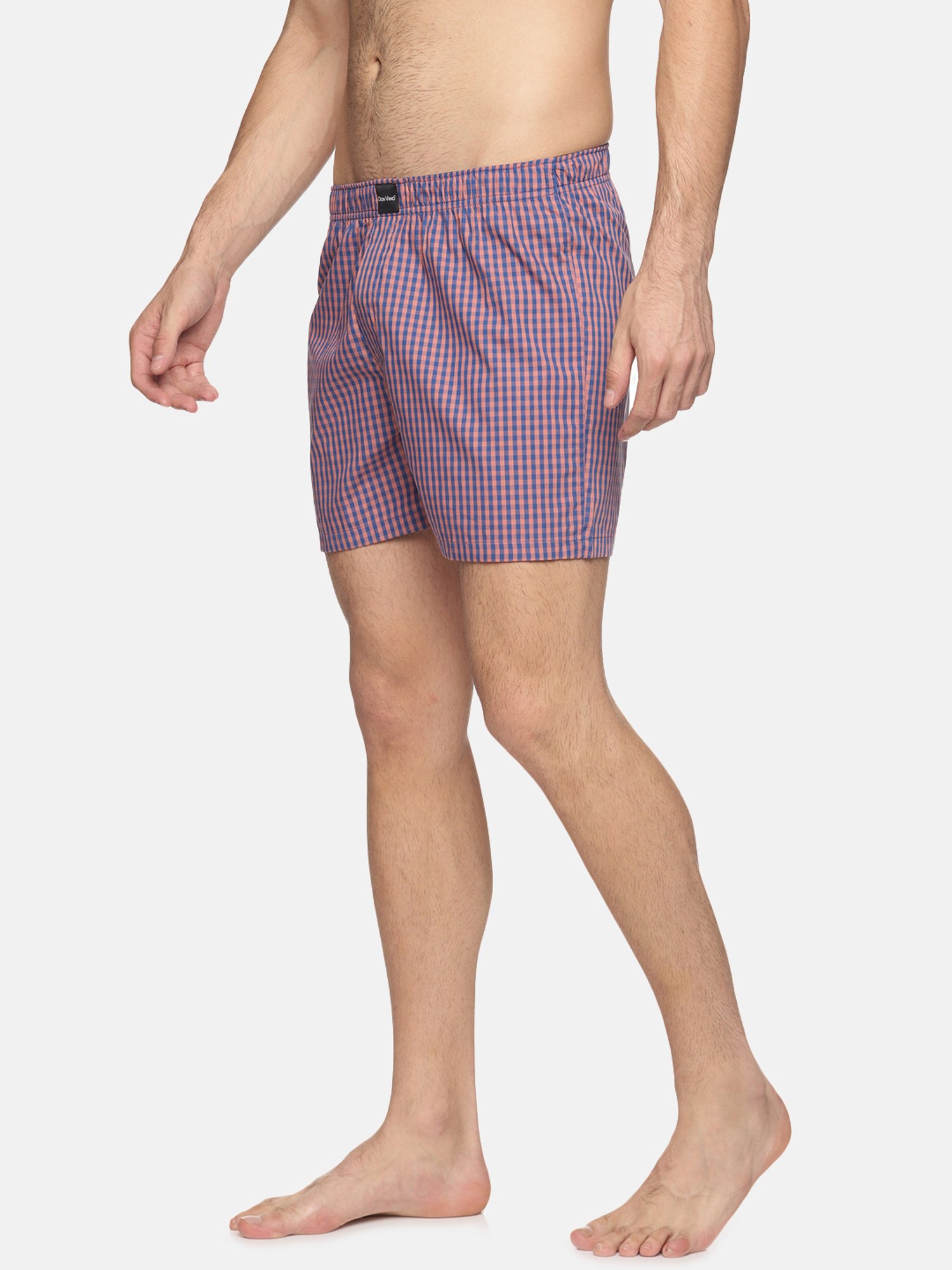 Don Vino Purple Regular Fit Striped Boxers