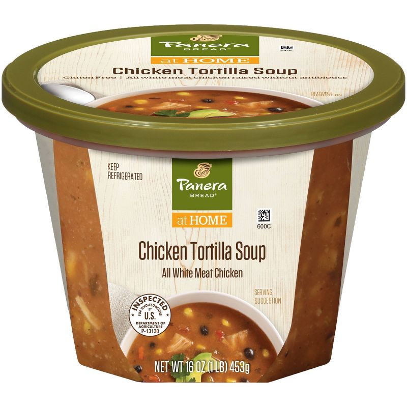 Panera Bread Soups Low-Fat Chicken Tortilla Soup - 16oz