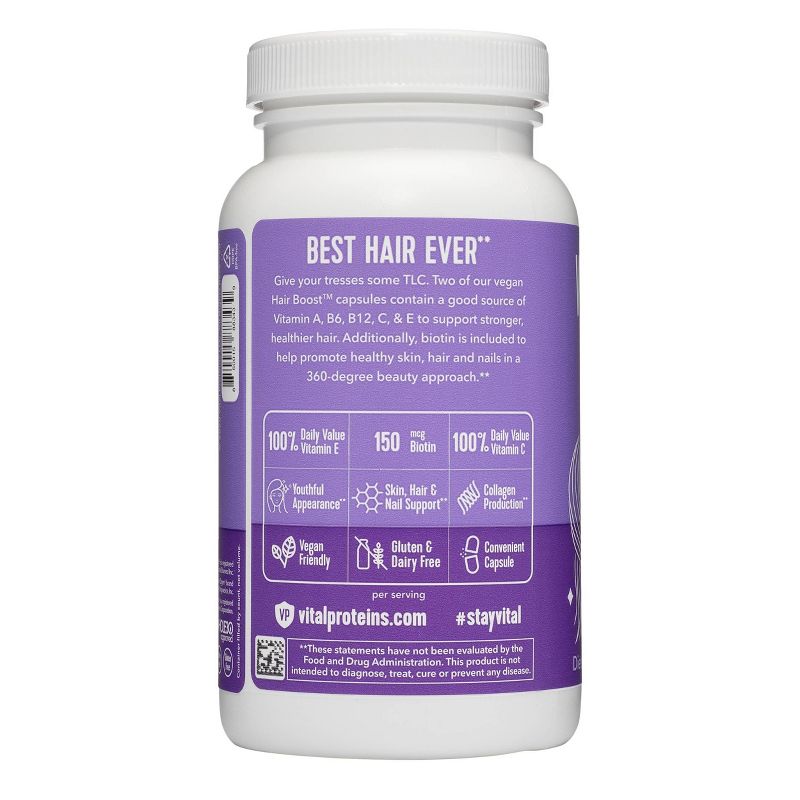 Vital Proteins Hair Boost Capsules - 60ct
