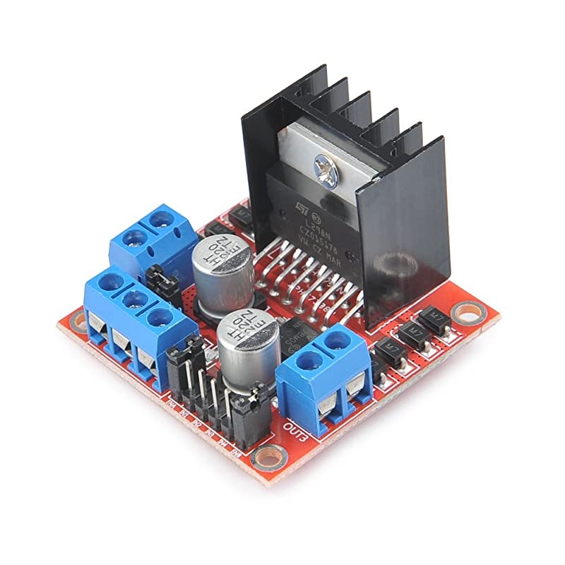 5Pack L298N Stepper Motor Driver Controller Board Dual H Bridge Module for Arduino Electric Projects
