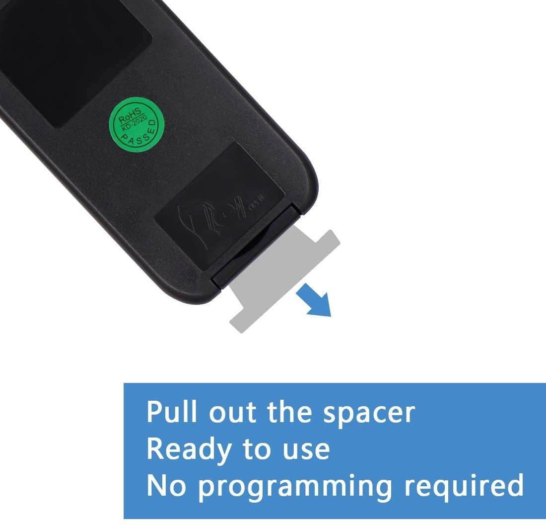 Universal Remote Control AKB74815396 with Coin Battery for LG SJ3 SH3B SPH3B-W SJ4 SK4D SJ4R SJ4Y SJ4Y-S Sound Bar