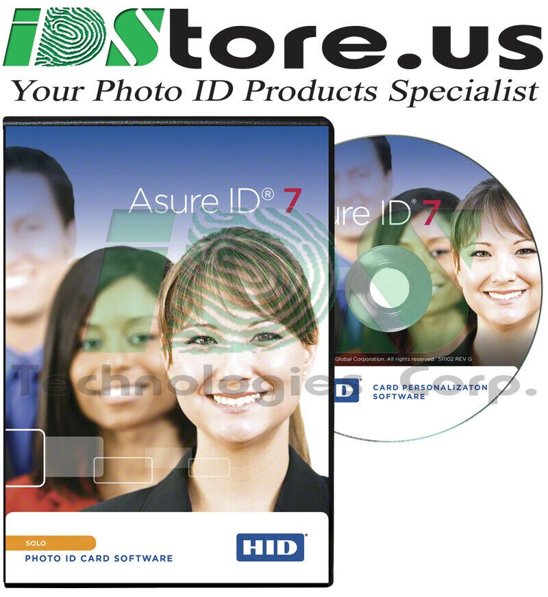 FARGO INK1000 Thermal Inkjet Single Side Photo ID Card Printer Bundle - New