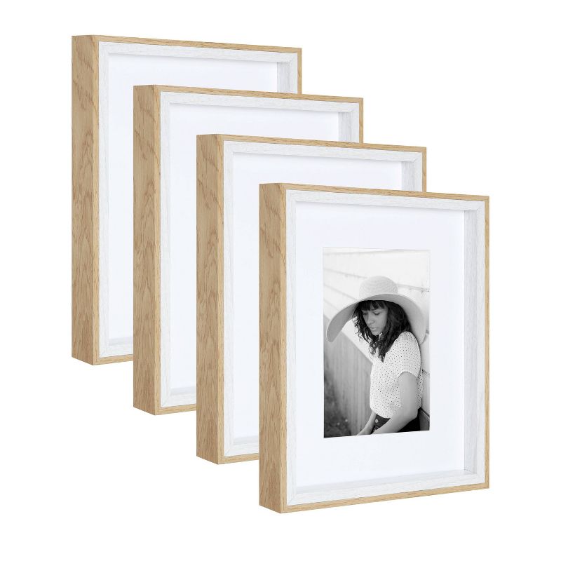 8" x 10" Gibson Tabletop Frame Set White - Kate & Laurel All Things Decor