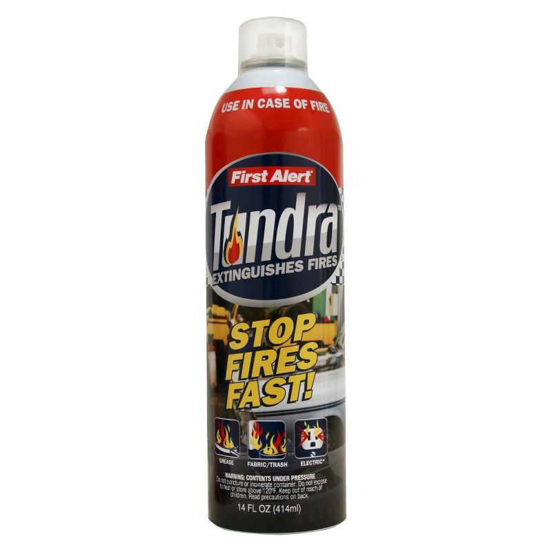 First Alert Tundra Portable Fire Extinguishing Aerosol Spray
