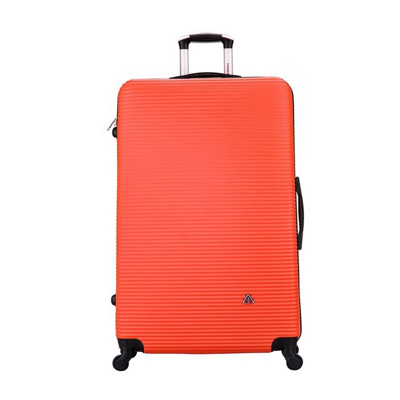 InUSA Royal 24" Lightweight Hardside Spinner Suitcase - Orange