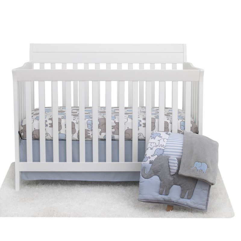 Elephant Crib Bedding Set - Just One You® made by carter's - Blue 4pc
