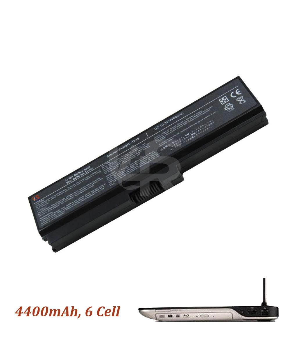 Laptop Battery Toshiba Satellite P755-M1U9 P755-S5120 P755-S5174 P755-S5180 P755-S5182 P755-S5184 P755-S5194 (Loreso Replacement Part) - 4400mAh, 6 Cell