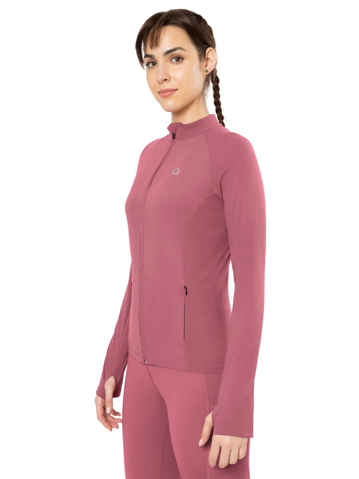 Amante Purple Slim Fit Sports Jacket