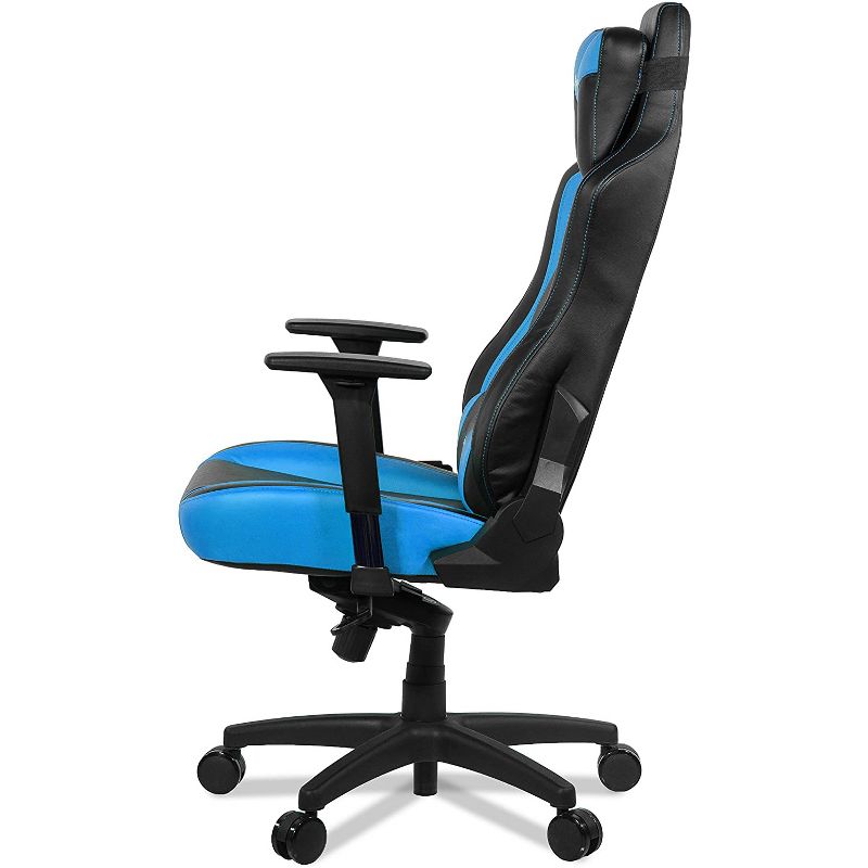 Arozzi Vernazza Series Super Premium Pleather Gaming Chair, Blue (VERNAZZA-BL)