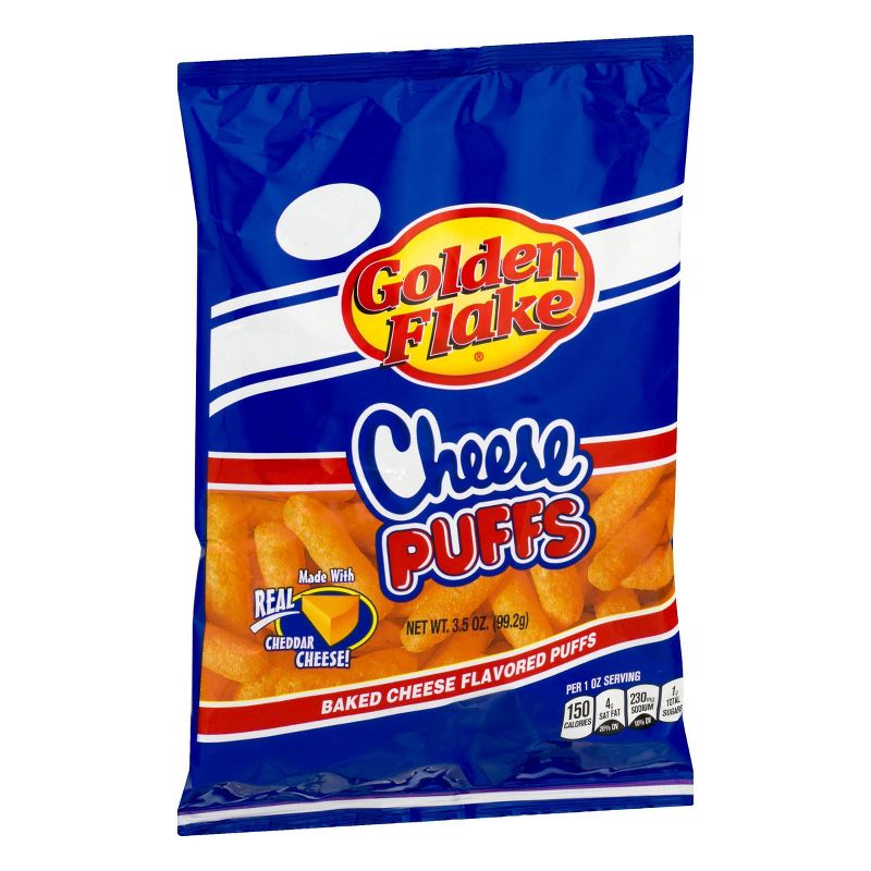 Golden Flake Cheese Puffs - 3.5oz